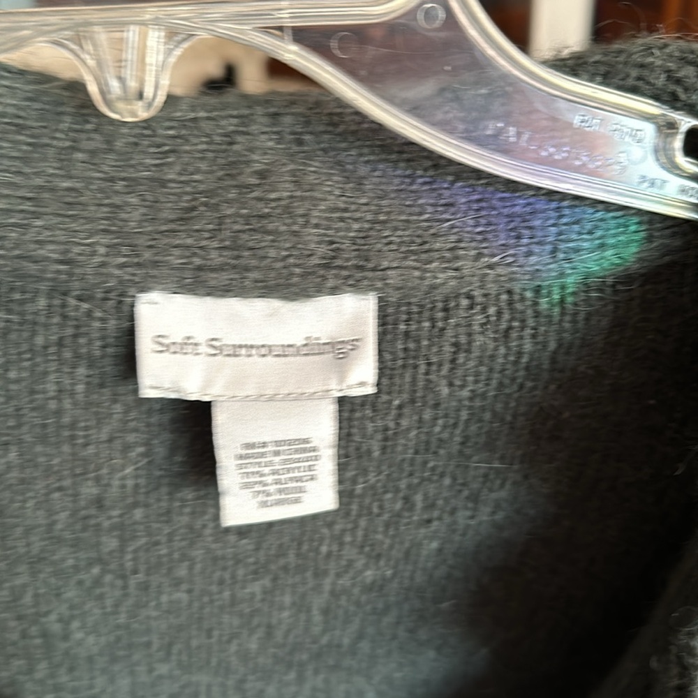 Soft surroundings X-Large green sweater - Picture 11 of 16